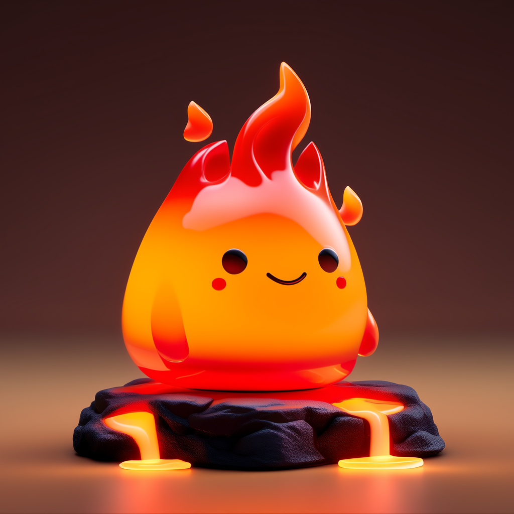 潮玩手办风 AI 头像样例